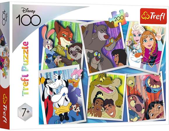 Puzzle Disney Heroes 200 prvků