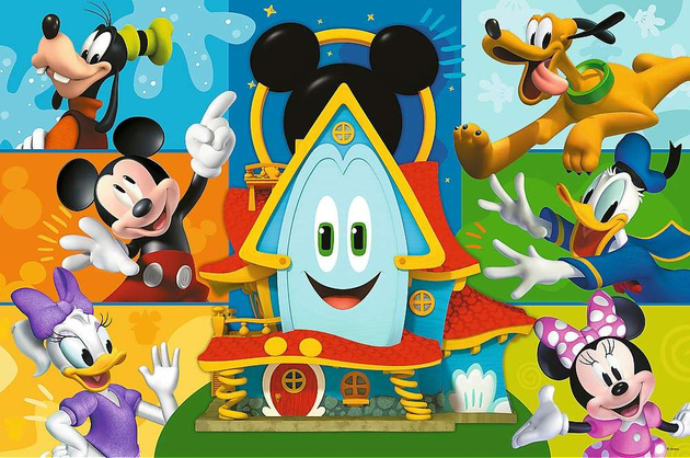 Puzzle Maxi 24 dílků Mickey Mouse a přátelé