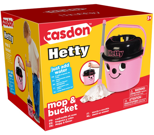Casdon Hetty Little Helper kbelík a mop na hračky