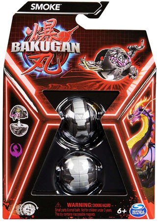 Bakugan Smoke Black transformující se bojová figurka + karty