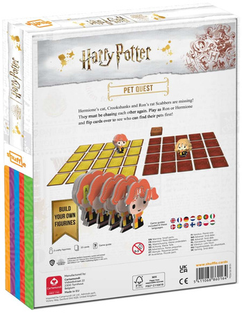Harry Potter Společenská karetní hra Pet Quest Hermiona a Ron