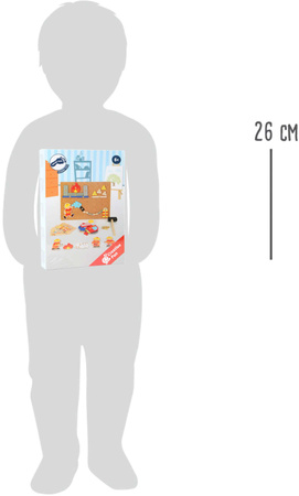 Dřevěná skládačka Pounding Fire Brigade cork board + kladivo