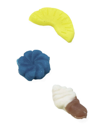 Sada zmrzlinového salonu zmrzlinové pochoutky plastová hmota a příslušenství 15 prvků