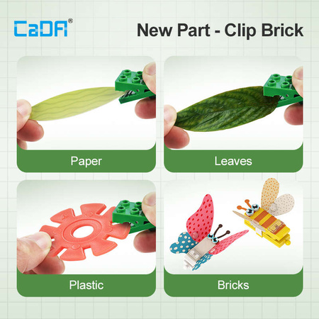 Cada C71022W Květinová zahrada Stavební kostky 230 kusů