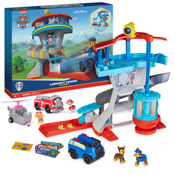 Paw Patrol Velký Věž s figurkami policejního vozidla + příslušenství