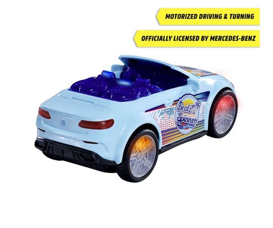 Streets'n Beatz Hudební interaktivní světelné/zvukové vozidlo Mercedes-Benz Beat Spinner