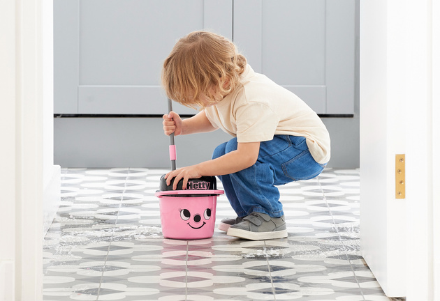 Casdon Hetty Little Helper kbelík a mop na hračky