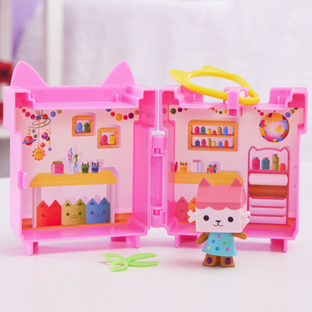 Gabby's Cat House pink minibox room 5 prvků Gabby's Dollhouse