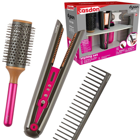 Dětská sada na úpravu vlasů Dyson Supersonic Corrale s žehličkou na vlasy 4 ks