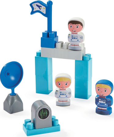 Ecoiffier Abrick Vesmírné základní bloky 23 kusů raketa