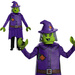 Lego Kostium Strój Karnawałowy Przebranie Czarownicy Witch 4-6 lat 109-126 cm