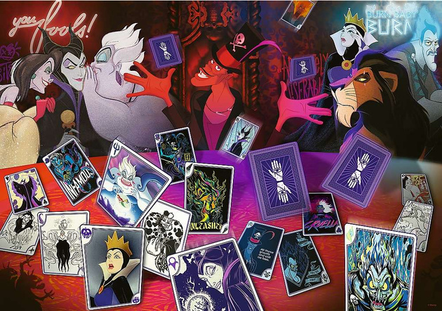 Disney Puzzle 1000 prvků Villains Hodně štěstí