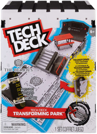 Tech Deck Skládací sada Skate Park Ramp Fingerboard + deska od The Berrics