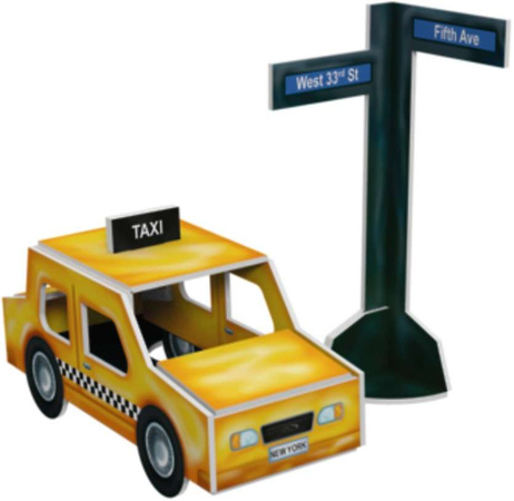 Zestaw Klocki konstrukcyjne realistyczne cegiełki Buduj z cegły Podróże Empire State Building EKO 420