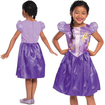 Disney kostým, karnevalový kostým Tangled - Locika 109-123 cm (5-6 let)