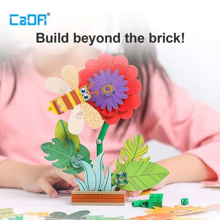 Cada C71022W Květinová zahrada Stavební kostky 230 kusů