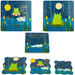 Malá noha 11539 Layer puzzle Frog King