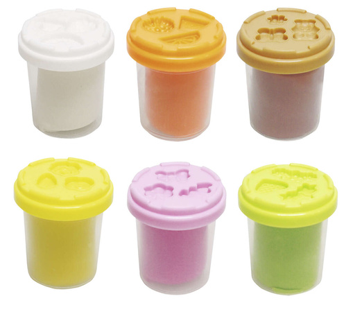 Barevné dezerty XL sada plastové hmoty a příslušenství 21 prvků