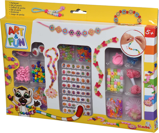 Sada na výrobu barevných náramků Art&Fun