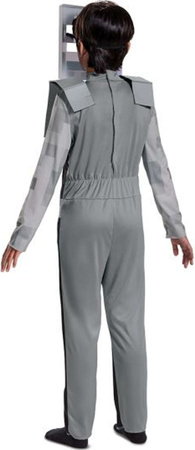 Minecraft Halloweenský kostým, Kostlivec Bílý karnevalový kostým 109-126 cm (4-6 let)