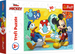 Puzzle 30 dílků Mickey Mouse a veselý domeček