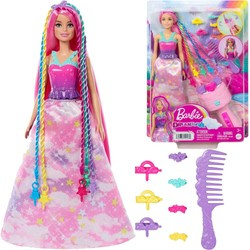 Barbie Dreamtopia Princezna Twisted zdůrazňuje + příslušenství