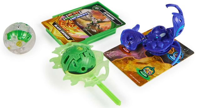 Bakugan speciální útok Ventri Octagon Trox - startovní sada 3 figurek