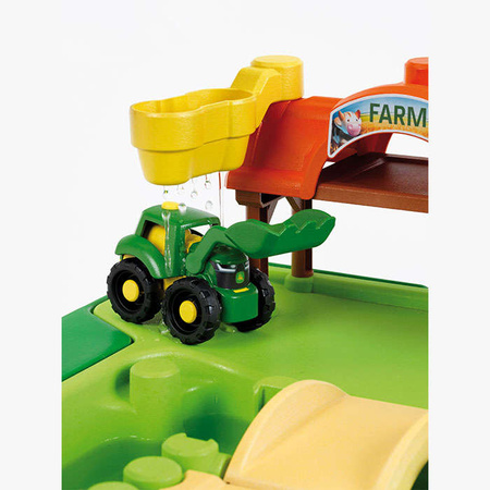 Stolik wodny edukacyjny i piaskownica 2w1 John Deere Farma Gospodarstwo rolne