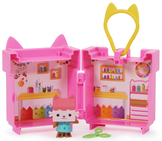 Gabby's Cat House pink minibox room 5 prvků Gabby's Dollhouse