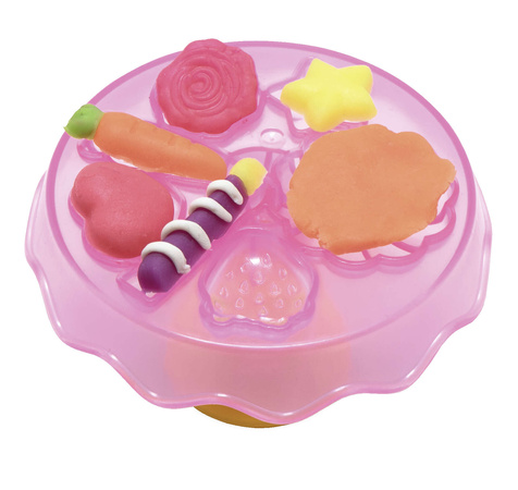 Barevné dezerty XL sada plastové hmoty a příslušenství 21 prvků