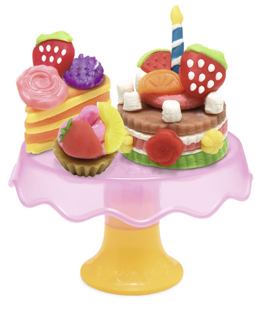 Barevné dezerty XL sada plastové hmoty a příslušenství 21 prvků