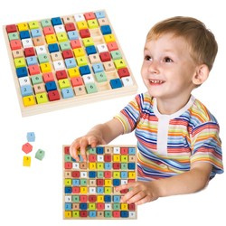 Small Foot Malé dřevěné kostky Sudoku