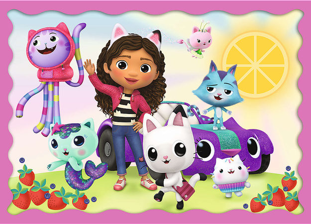 Gabi's Cat House Puzzle Trefl 4 puzzle