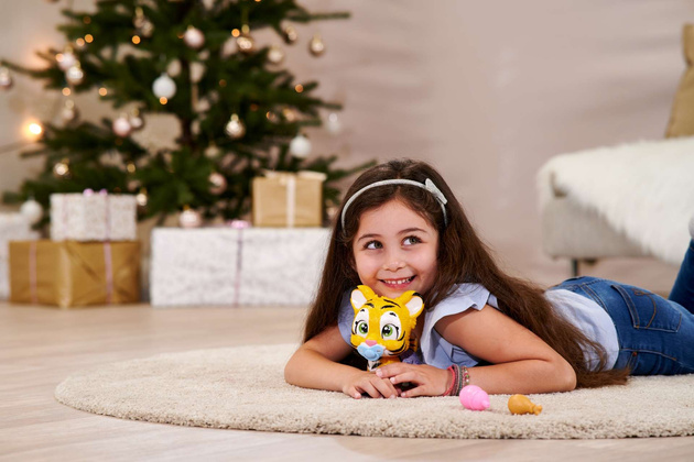 Pamper Petz set Tigger Interaktivní hračka + příslušenství Diaper Gang