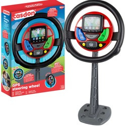 Pohyblivý volant simulátoru řízení světla zní Malý řidič Casdon