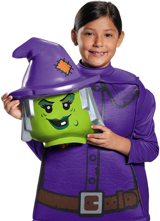 Lego Halloween kostým čarodějnice 109-126 cm (4-6 let)