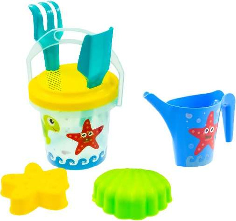 Sada na písek Kbelík a konev s příslušenstvím