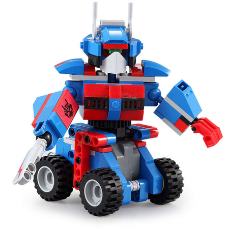 Optimus Robot 2v1 Pull-back bloky 251 kusů C52019W