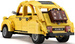 CaDA Stavební kostky žluté Citroen 2CV Town Car 1238 kusů