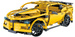 Stavební kostky CaDA Hi-Tech Závodní auto na dálkové ovládání Žluté sportovní auto 30 cm Sportovní auto 419 kusů RC