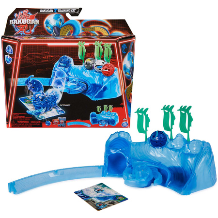 Bakugan Tréninková sada + figurka vodního klanu Octogan Blue Strategy Game
