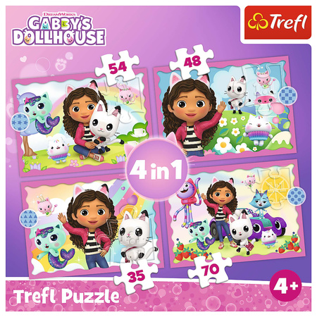 Gabi's Cat House Puzzle Trefl 4 puzzle